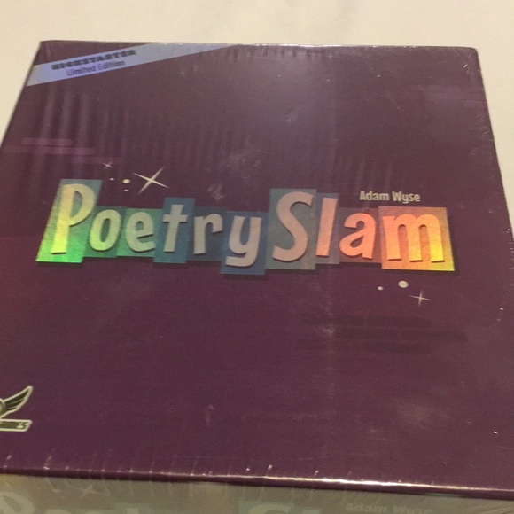 Adam Wyse Poetry Slam limited edition Game NEW SEALED FUN Party or Family Game - Picture 2 of 6